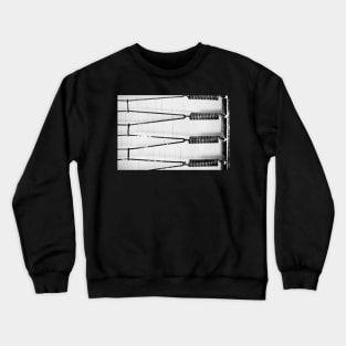 Caboose ~ interior detail (cot springs) Crewneck Sweatshirt